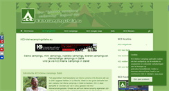 Desktop Screenshot of kleinecampingsitalie.eu